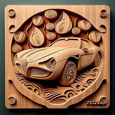 3D модель Alfa Romeo Giulia TZ (STL)